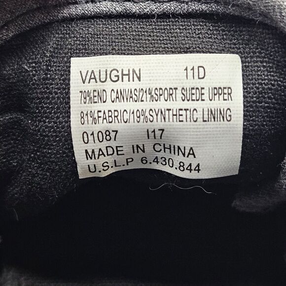 Polo Ralph Lauren Vaughn Mens Sneakers Size 11 D Shoes Blue Denim Canvas Pony - Picture 6 of 6